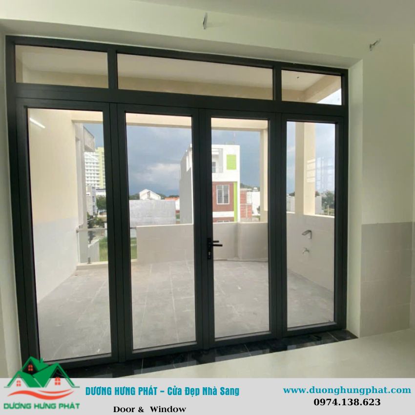 cửa nhôm Xingfa có độ bền cao và thẩm mỹ